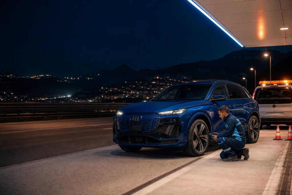 Assistenza stradale 24h – Audi Q6 e-tron, o2o Mobility