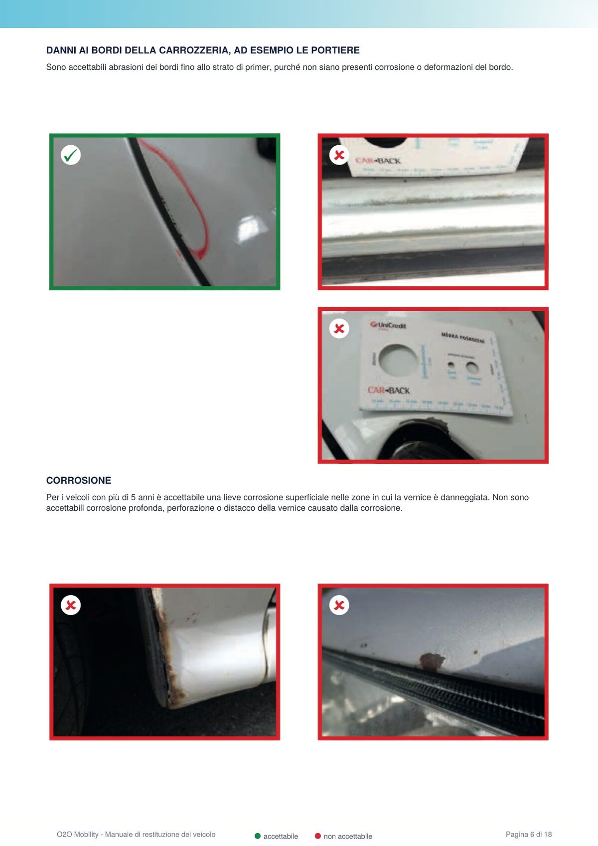 Manuale di restituzione del veicolo o2o Mobility – pagina 06