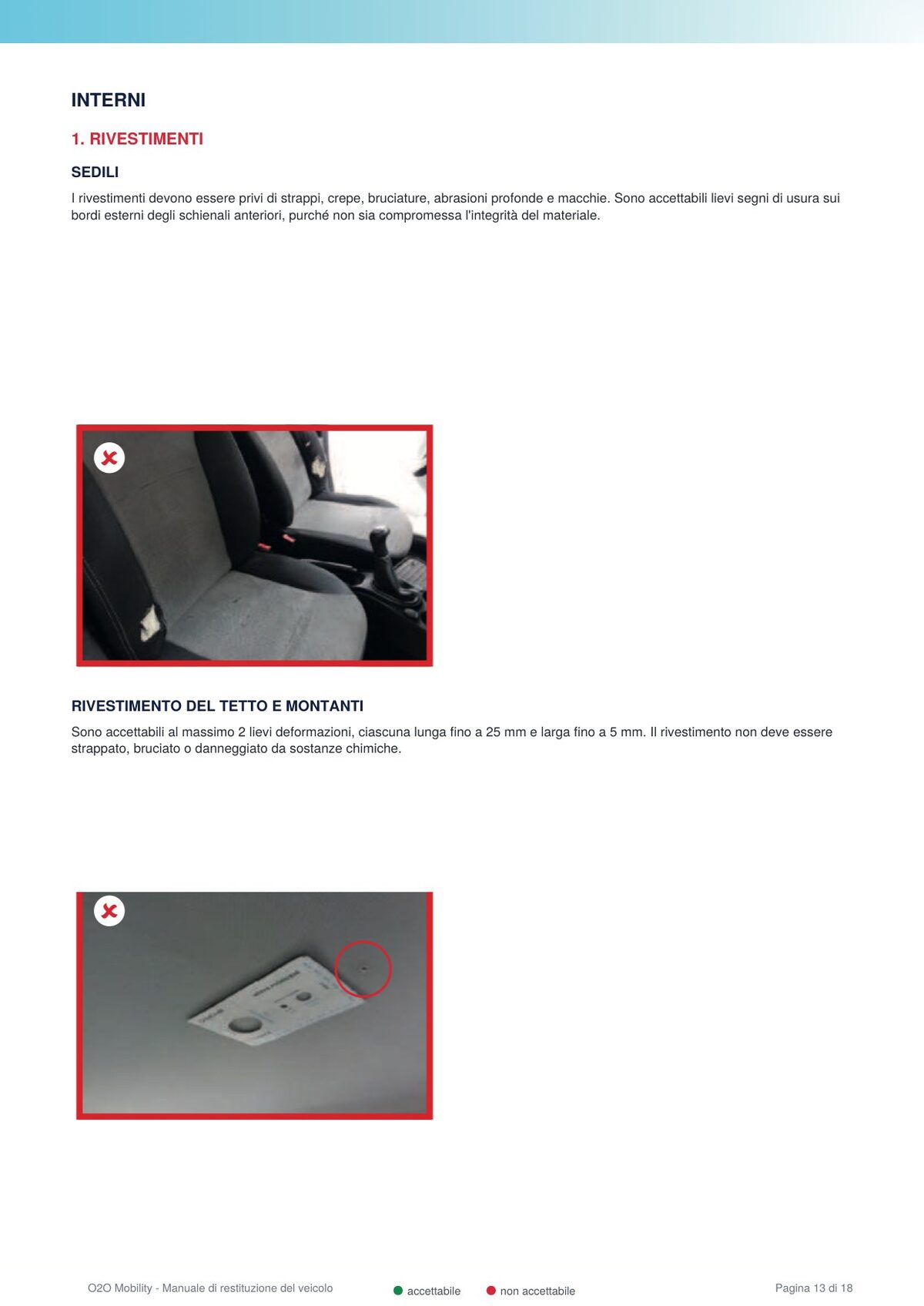 Manuale di restituzione del veicolo o2o Mobility – pagina 13